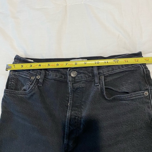Agolde Riley Crop Jeans in Panoramic Sz 29 - Picture 9 of 12